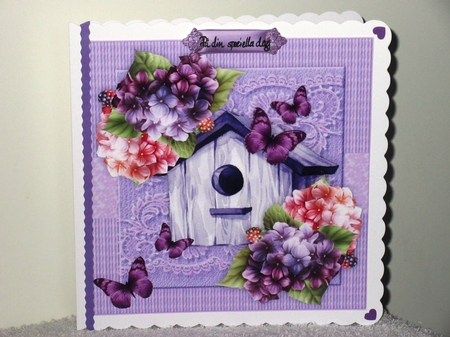 Bidhouse & Hydrangea by Wayne Swan