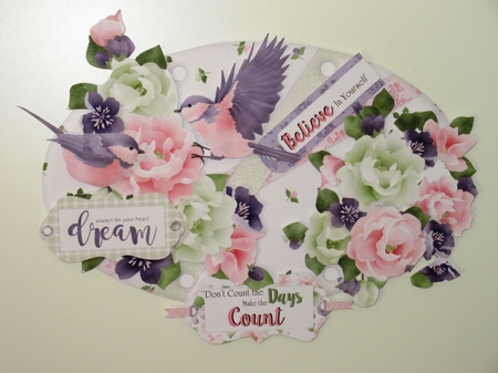 A Birdie Told Me  Hanging Oval Plaques Trio by Wayne Swan