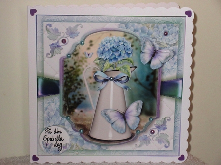 The Floral Water Jug by Wayne Swan