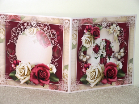 Bordeaux Shabby Chic Bouquet Mini Kit by Wayne Swan
