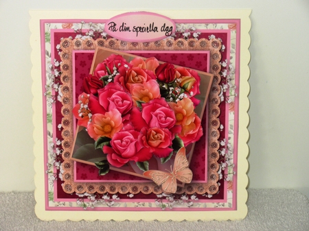 Summer Bouquet Layered Card Mini Kit by Wayne Swan