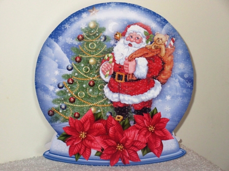 CHRISTMAS 8x8 SNOW GLOBE SHAPED ROCKER CARDS Bumper Kit by Wayne Swan