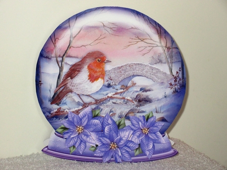 CHRISTMAS 8x8 SNOW GLOBE SHAPED ROCKER CARDS Bumper Kit by Wayne Swan