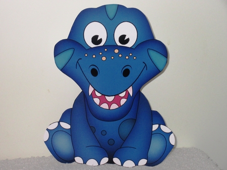 3D Cute Dino Treat Box Gift Set Mini Kit - Cute Little Geico Dino by Wayne Swan