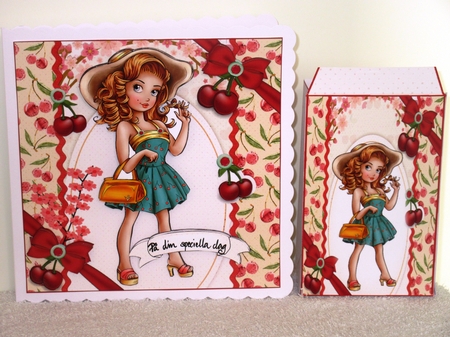 7x7 Happy birthday Cherie  mini kit by Wayne Swan