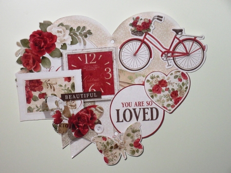 Inspirational Words #2 Hanging Hearts Trio. by Wayne Swan