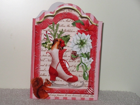 Christmas Wishes Shaped Card & More by Wayne Swan