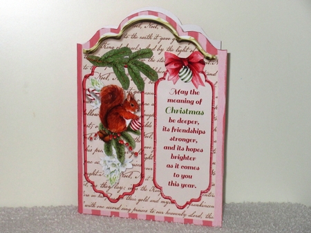 Christmas Wishes Shaped Card & More by Wayne Swan