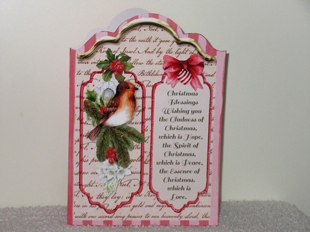 Christmas Wishes Shaped Card & More by Wayne Swan