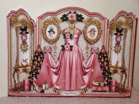 Pink Option Christmas Dressing Room Mini Kit by Wayne Swan