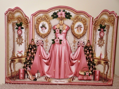 Pink Option Christmas Dressing Room Mini Kit by Wayne Swan