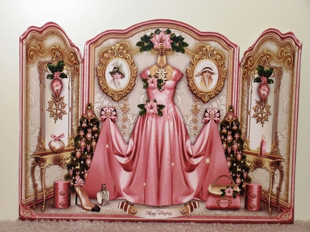 Pink Option Christmas Dressing Room Mini Kit by Wayne Swan