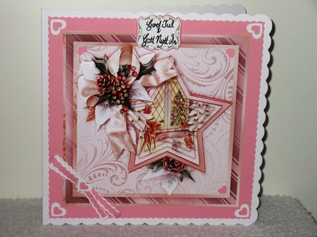 VINTAGE CHRISTMAS IN STARS 7.5 Decoupage & Insert Bumper Kit by Wayne Swan