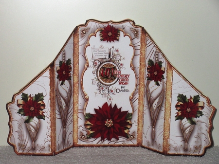 Winter White Christmas Shaped Card Mini Kit by Wayne Swan