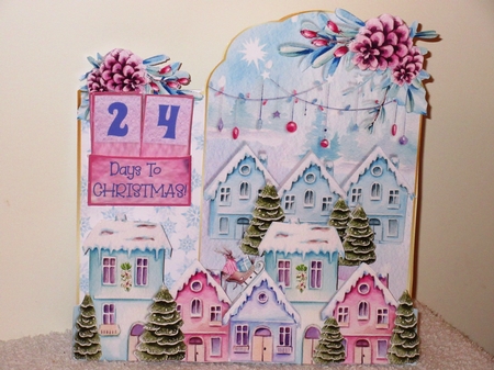 ADVENT STEPPER CARD - O Little Town by Wayne Swan