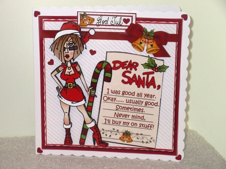 7x7 J.J writes to Santa by Wayne Swan
