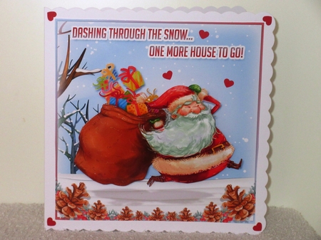 Dashing through the snow...One more house to go! by Wayne Swan