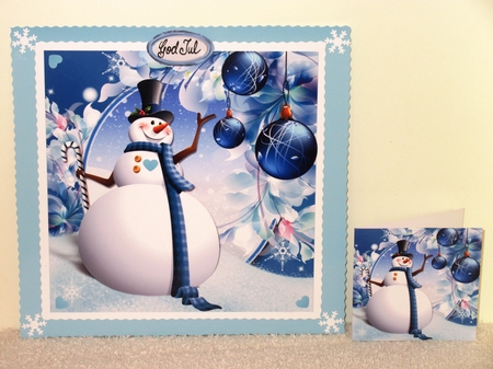 Blue Christmas mini kit by Wayne Swan