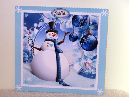 Blue Christmas mini kit by Wayne Swan