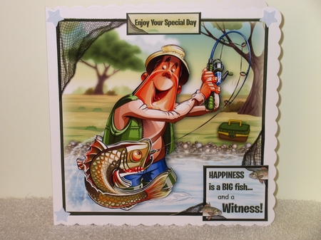 Happiness is a BIG Fish and a Witness! by Wayne Swan