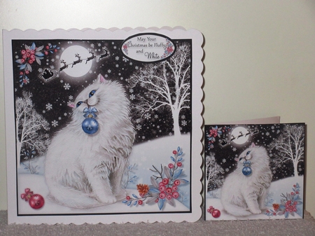 May Your Christmas be Fluffy & White! by Wayne Swan