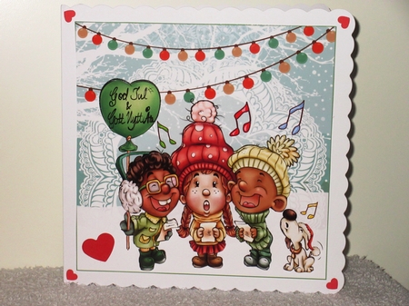 8x8 Fa la la la la la la la la mini kit by Wayne Swan