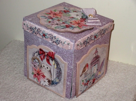 Homemade Christmas Exploding Box Surprise Kit. by Wayne Swan