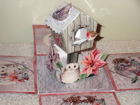 Homemade Christmas Exploding Box Surprise Kit. by Wayne Swan