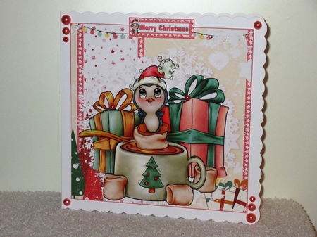 8x8 pengin cocoa mini kit by Wayne Swan