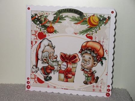 8x8 Merry Christmas my dear mini kit by Wayne Swan