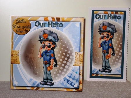 Mini Kit - Our Police woman Hero # 3  by Wayne Swan