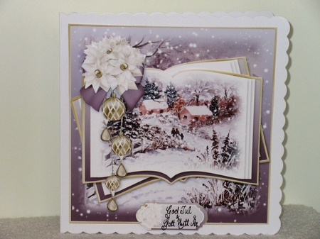 A Winter Wonderland Country Walk Open Book Mini Kit by Wayne Swan