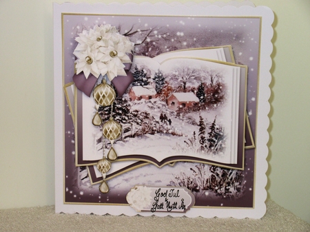 A Winter Wonderland Country Walk Open Book Mini Kit by Wayne Swan