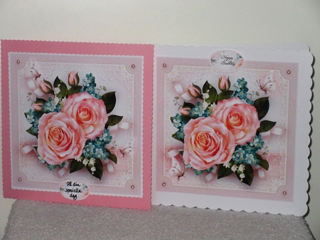 Fresh Pink Bouquet Roses Mini Kit by Wayne Swan