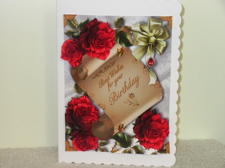 Birthday Scrolls 5 by Wayne Swan