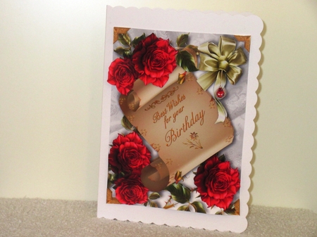 Birthday Scrolls 5 by Wayne Swan
