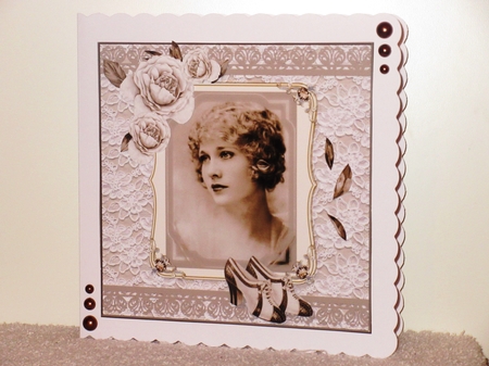 Vintage Lace framed mini kit by Wayne Swan
