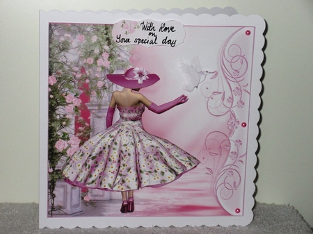 1950s Lady Pretty in Pink Updated Mini Kit by Wayne Swan