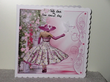 1950s Lady Pretty in Pink Updated Mini Kit by Wayne Swan
