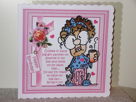 Gertrude is ready for her big day mini kit by Wayne Swan