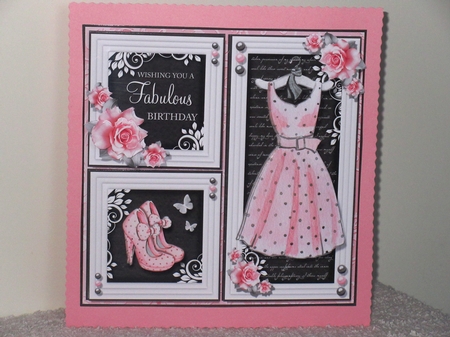 Pink Polka Dot Dress by Wayne Swan