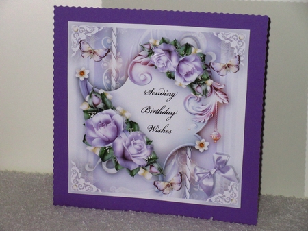 Purple Bouquet Mini Kit by Wayne Swan