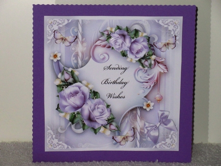 Purple Bouquet Mini Kit by Wayne Swan