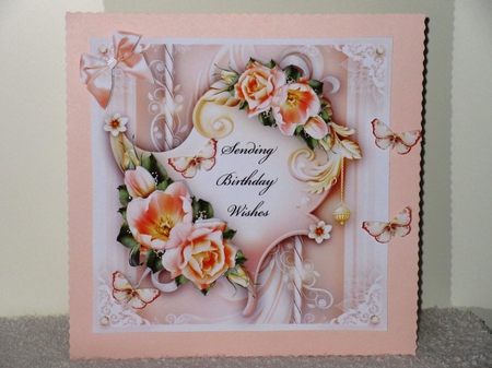 Pink Peach Bouquet Mini Kit by Wayne Swan