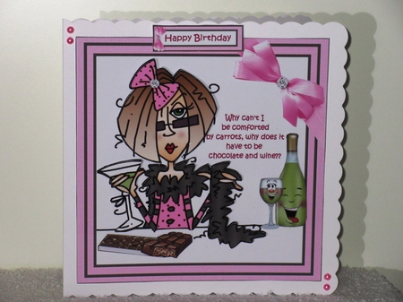 8x8 J.J wine and chocolate mini kit by Wayne Swan