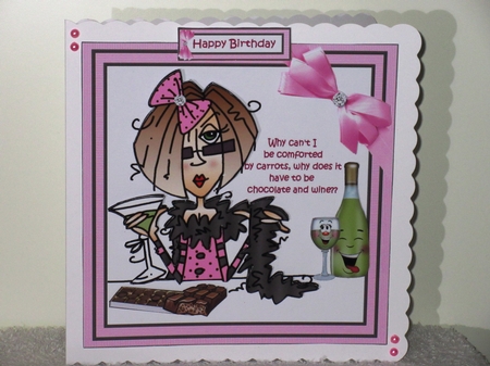 8x8 J.J wine and chocolate mini kit by Wayne Swan