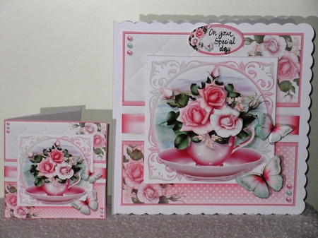 The Pink Rose Teacup by Wayne Swan