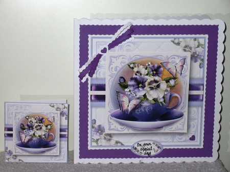 The Pansy Teacup by Wayne Swan