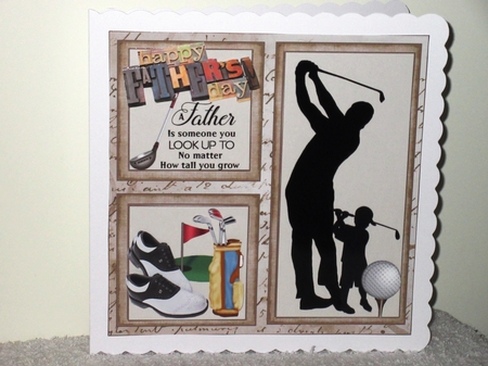 8x8 a special father golf mini kit by Wayne Swan