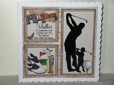 8x8 a special father golf mini kit by Wayne Swan